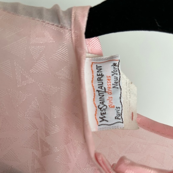 Yves Saint Laurent Pink Princess Girls Dress - Picture 6 of 7